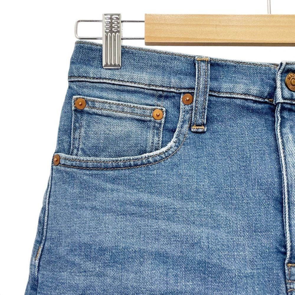 Madewell High-Rise Denim Shorts in Lavista Wash Size 26 Medium Wash Jean Short - Picture 9 of 12